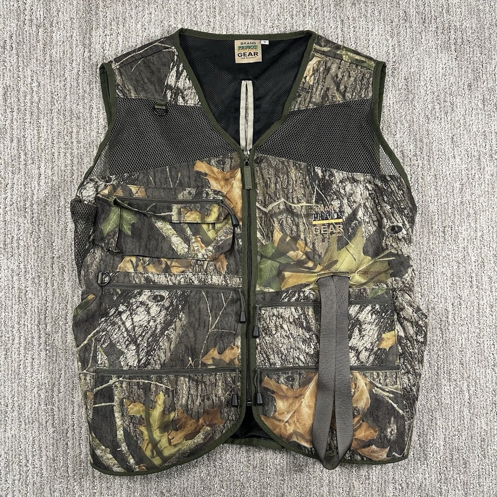 Primos Hunting Calls Vest Men Med 48 Nikon Field Recon Team Mesh Camo Shooting